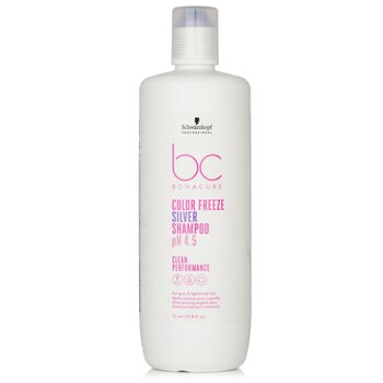 Schwarzkopf BC Bonacure pH 4.5 Color Freeze Silver Shampoo (per capelli grigi e schiariti)