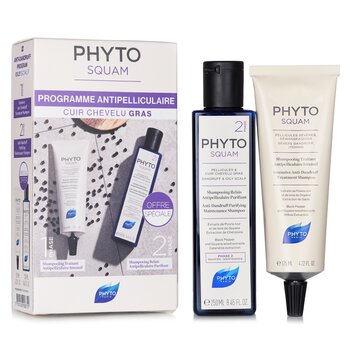 Phytosquam Kit: Shampoo Intensivo 125ml/4.22oz + Shampoo Purificante 250ml/8.45oz