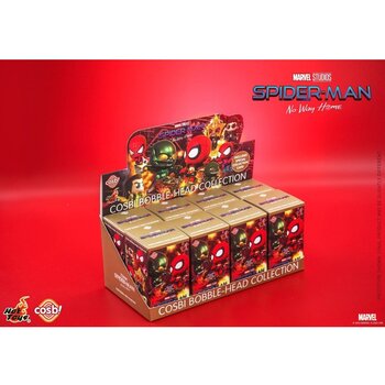 Hot Toy Spider-Man: No Way Home - Collezione Spider-Man Cosbi Bobble-Head (Serie 2) (Scatole cieche individuali)