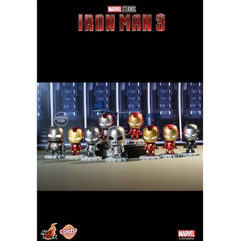 Hot Toy Iron Man 3 - Collezione Iron Man Cosbi Bobble-Head (scatole cieche individuali)
