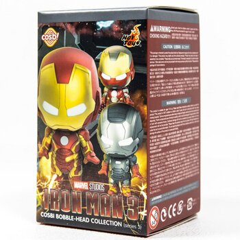 Hot Toy Iron Man 3 - Collezione Iron Man Cosbi Bobble-Head (Serie 3) (Scatole cieche individuali)