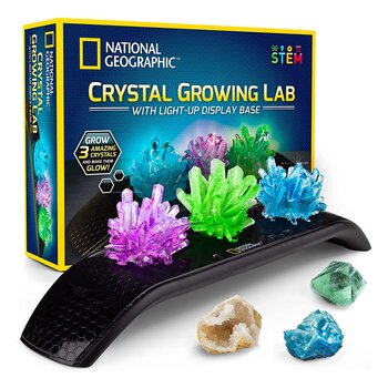 National Geographic Kit per la coltivazione dei cristalli illuminati del National Geographic