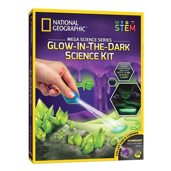 National Geographic National Geographic Mega Science Lab: kit scientifico che si illumina al buio