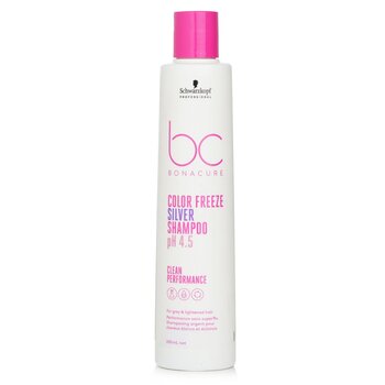 Schwarzkopf BC Bonacure pH 4.5 Color Freeze Silver Shampoo (per capelli grigi e schiariti)