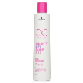 Schwarzkopf BC Bonacure pH 4.5 Color Freeze Silver Shampoo (per capelli grigi e schiariti)