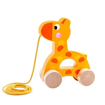 Tooky Toy Co Tirare avanti - Giraffa