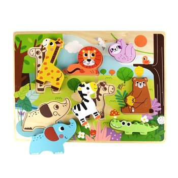 Tooky Toy Co Puzzle grosso - Animale