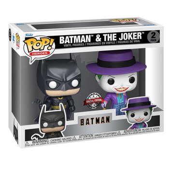 Funko POP! Heroes: Batman(1989) - Joker e personaggi giocattolo di Batman
