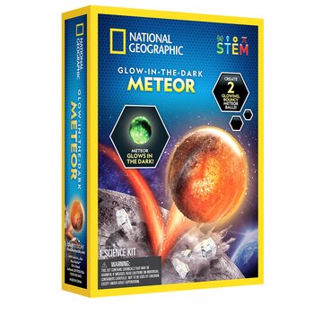 National Geographic Meteora che si illumina al buio