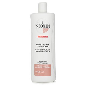 Nioxin Density System 3 Balsamo per la terapia del cuoio capelluto (capelli colorati, assottigliamento leggero, colore sicuro)