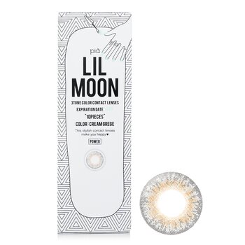 Pia Lenti a contatto colorate Lilmoon Cream Grege 1 giorno - - 2.00