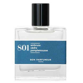 Bon Parfumeur 801 Eau De Parfum Spray - Aquatique (spray marino, cedro, pompelmo)