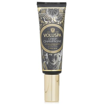 Voluspa Crema per le mani idratante naturale allo champagne croccante - Vaniglia e quercia di botte