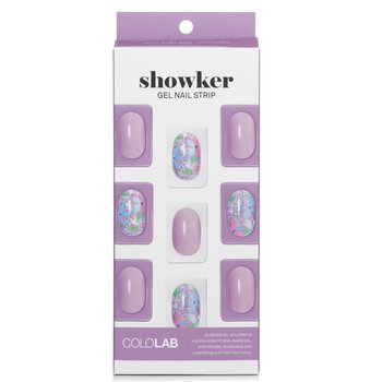 Showker Striscia gel per unghie # CSA311 Fiore viola