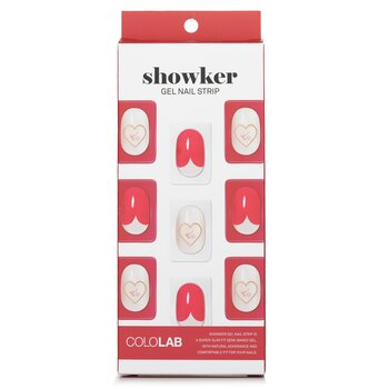 Cololab Showker Striscia gel per unghie # CSA511 Cuore rosso