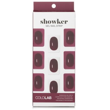 Cololab Showker Striscia per unghie in gel n. CSF512 Meglio rosso intenso