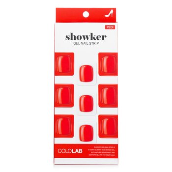 Showker Striscia gel per unghie # CPF504 Rosso vero