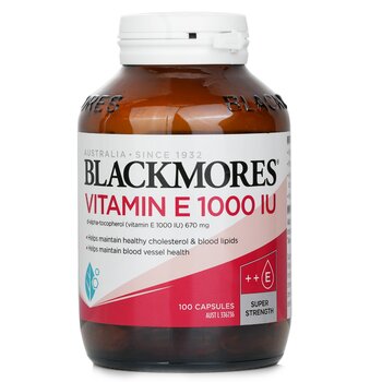 Blackmores Blackmores - Vitamina E 1000IU 100 capsule (importazione parallela)