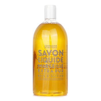 Compagnie de Provence Ricarica per sapone liquido di Marsiglia in legno dulivo