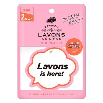 LAVONS Fragranza di carta Lavons - Macaron francese (2 pezzi)