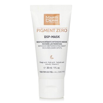 Martiderm Pigment Zero DSP-Mask Depigmentante Intensivo Notte Riduce le Macchie Scure (Per Tutte le Pelle)