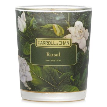 Candela Votiva 100% Cera D'api - Rosal (Neroli, Gardenia e Muschio)