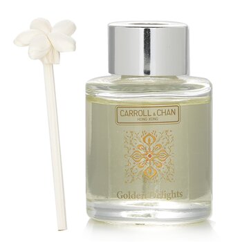 Carroll & Chan Mini Diffusore - # Golden Delights (Ambra, Pesca, Cuoio e Oud)