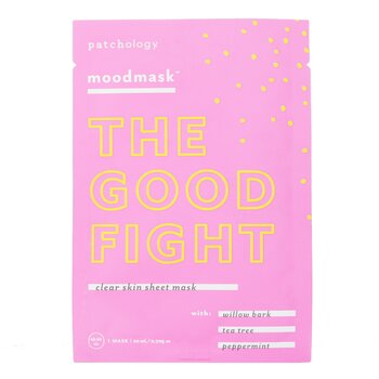 Patchology Moodmask The Good Fight Maschera in tessuto per pelle trasparente