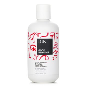 IGK Shampoo ultra liscio dal buon comportamento