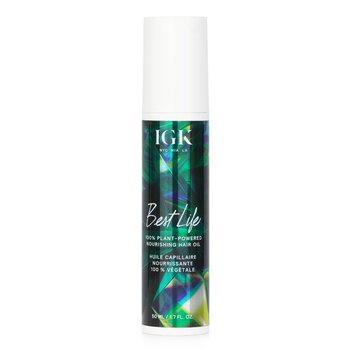 IGK Il miglior olio per capelli nutriente per la vita