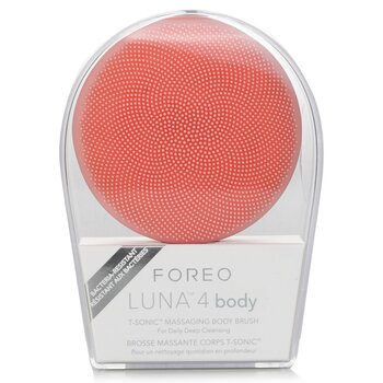 FOREO Spazzola per il corpo massaggiante Luna 4 Body - # Peach Perfect