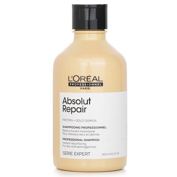 Professionnel Serie Expert - Absolut Repair Protein + Shampoo resurfacing istantaneo con quinoa dorata