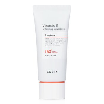 Crema solare rivitalizzante alla vitamina E SPF 50+