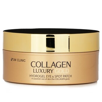 3W Clinic Patch per occhi e macchie in idrogel dorato al collagene e lusso