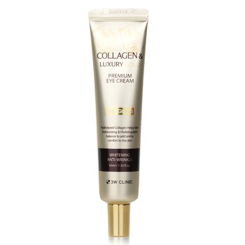 3W Clinic Crema occhi Premium al collagene e Luxury Gold