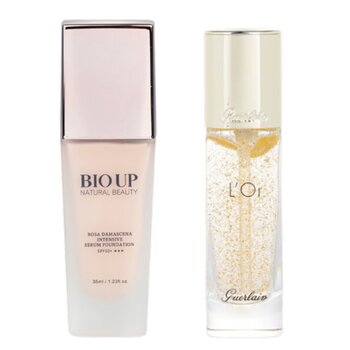 L'Or Radiance Concentrato con Pure Gold Makeup + BIO UP Rose Collagen Intensive Serum Foundation SPF50 30ml