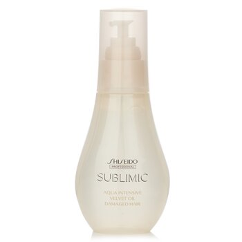 Shiseido Sublimic Aqua Intensive Velvet Oil (Capelli danneggiati)