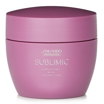 Shiseido Maschera Sublimica Luminoforce (Capelli Colorati)
