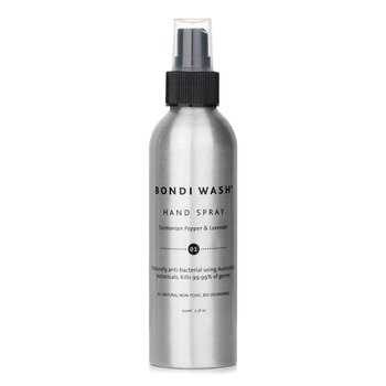 BONDI WASH Spray per le mani (pepe della Tasmania e lavanda)