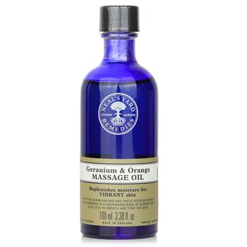 Neals Yard Remedies Olio da massaggio al geranio e arancia