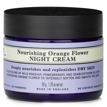 Neals Yard Remedies Crema notte nutriente ai fiori darancio