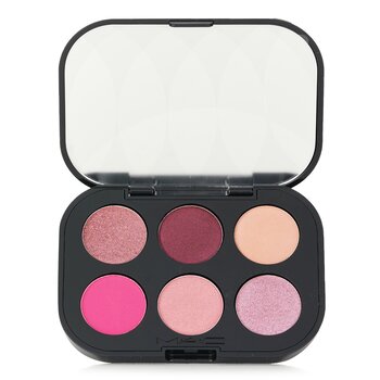 Palette di ombretti Connect In Color (6x ombretti) - # Lente rosa