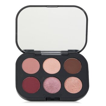 MAC Palette di ombretti Connect In Color (6x ombretti) - # Embedded In Burgundy