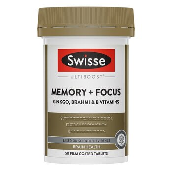 Swisse Memory + Focus 50 compresse [Importazione parallela]