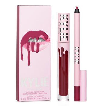 Kit labbra opache: rossetto liquido opaco 3 ml + matita labbra 1,1 g - # 403 Bite Me