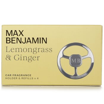 Max Benjamin Set regalo di fragranze per auto: citronella e zenzero