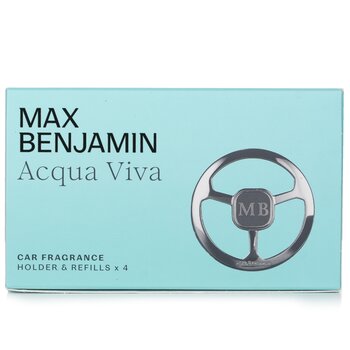 Max Benjamin Set regalo di fragranze per auto - Acqua Viva