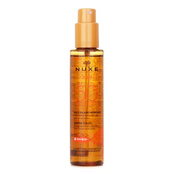 Nuxe Olio solare abbronzante protezione alta SPF50 (per viso e corpo)