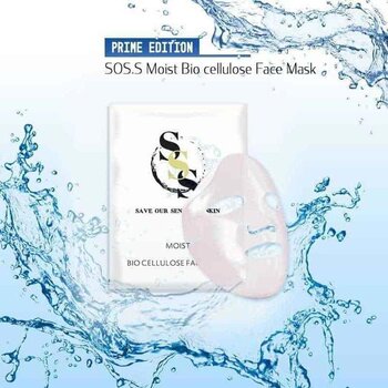 SOSS Maschera idratante in biocellulosa cellulare artificiale SOSS (5 pezzi)
