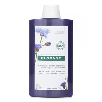 Shampoo With Organic Centaury (Anti Yellowing Gray Blonde Hair)